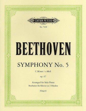 Beethoven - Symphony No. 5 Sheet Music For Piano | Free PDF Download ...